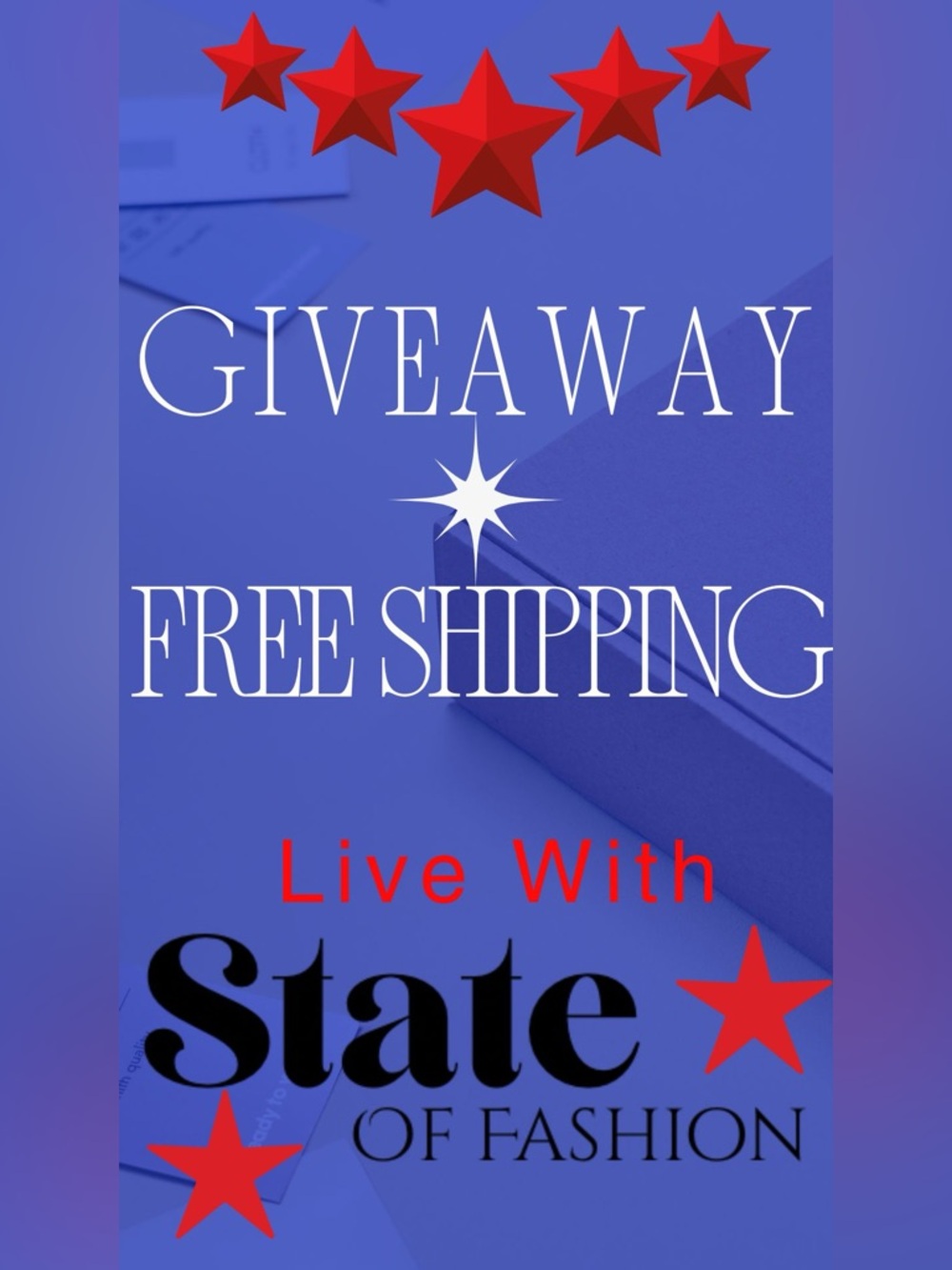 GIVEAWAY PLUS FREE SHIPPING. Like this listing to get notified